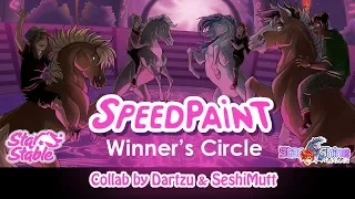 Speedpaint - Winner's Circle - Collab by Dartzu & SeshiMutt - SSO / Starshine Legacy Fan Art