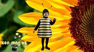 Disfraz de abejorro para el Día de la Primavera - Bumblebee costume