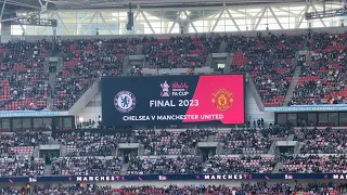 Women’s FA Cup Final 2023 | Manchester United vs Chelsea | Wembley Stadium 14/5/23