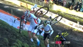 Highlights 2017/18 Telenet UCI Cyclocross World Cup Bogense - Round #4 Men Elite HD