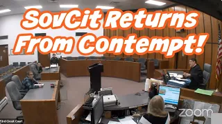 SovCit Held In Contempt Is Back