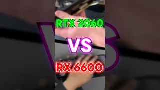 RTX 2060 vs RX 6600 ¿cuál es mejor? #pcgamer #nvidia #amd #gpu #nvidia
