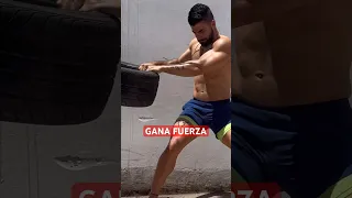 GANA FUERZA USANDO UNA LLANTA 💪💪