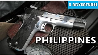 Security Guns: 1911 45ACP, Colt CAR-15, Sig P228, Philippines S2 Ep14