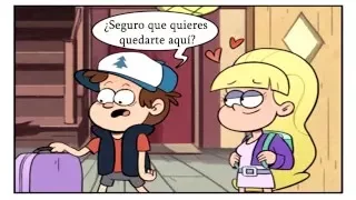 Dipper x Pacifica Comic en Español