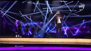 First Semi-Final of the 2013 Eurovision Song Contest: Andrius Pojavis - Something (Lithuania)