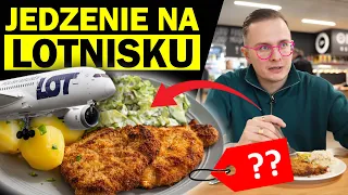 JEDZENIE NA LOTNISKU - ILE KOSZTUJE i JAK SMAKUJE?!