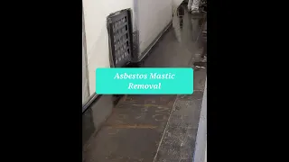 Asbestos Black Mastic Removal