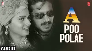 Poo Polae Song | "A" Tamil Movie | Upendra,Chandini | Guru Kiran | Muthulingam | Tamil Songs