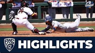 Arizona vs. ASU | 2023 Pac-12 Baseball Tournament Highlights | Pool Play