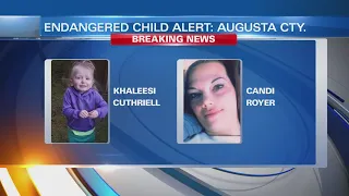 Virginia State Police issue Endangered Child Alert for missing 3-year-old from Augusta County