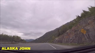 ALASKA DRIVING - Gridwood To Anchorage - Seward Highway