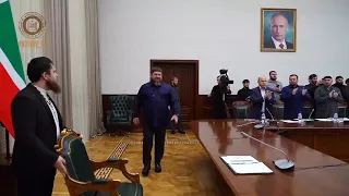 Рамзан Кадыров - Совещание