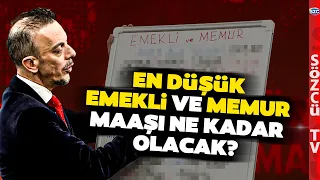 İşte Kalem Kalem Yeni Zam Tablosu! SSK ve Bağ-Kur En Düşük Emekli Maaşı Ne Kadar Olacak?