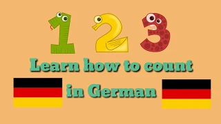 Learn how to count from 1-10 in german ( germany )