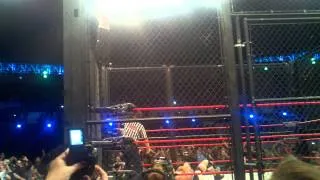 TNA Lockdown 2012 Jeff Hardy Swanton Bomb