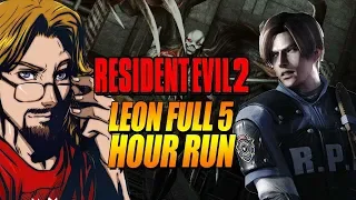 MAX FULLTHRU: Resident Evil 2 - Full Drunk Run - Leon B (HD Texture Mod)