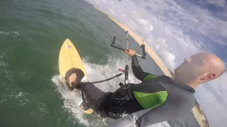 Downwind kitesurf... Petit Nice - Arbousiers - Arcachon