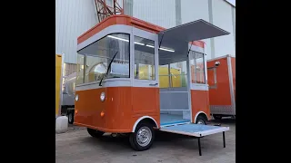 Food Truck Factory Customized Electric Food Truck Mobile Food Truck 300X200CM