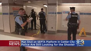 Man Shot At Center City SEPTA Platform, Police Say