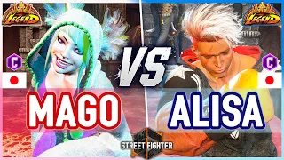 SF6 🔥 Mago (Juri) vs 段階だよAlisa (Luke) 🔥 Street Fighter 6