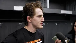 11/26 PHI vs NYI Postgame: Lukas Sedlak