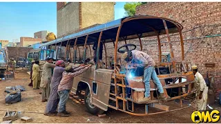 Hino Buses  Manufacturing Complete process || Amazing Handmade bus making process || Amazing skills