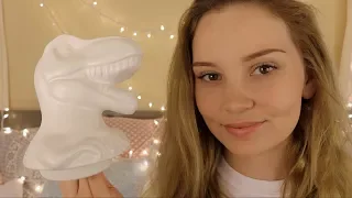 ASMR White Triggers ☁️ Tapping and Scratching ☁️