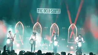 The Dead South - Good Companion live at Brixton Academy shot from mixing desk