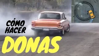 DONAS: Cómo hacer donas en tu coche, técnica para derrapar- Velocidad Total