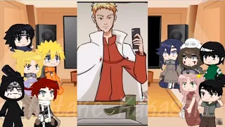 👣 Past sand siblings + Naruto and his friends reacts to ... ❓❓❓ || ⭐ Best React Compilation 2021 ⭐