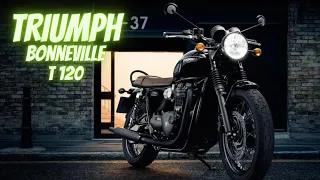 Triumph Bonneville T120 Black | Test Ride [4K + RAW Audio]