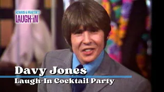 Davy Jones of The Monks | Laugh-In Cocktail Party | Rowan & Martin's Laugh-In