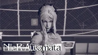 Nier: Automata - Крутое вступление / Война машин