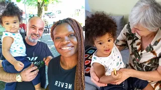 OUR BABY MEETS HIS GRANDMA FOR THE FIRST TIME *EMOTIONAL * /VLOG