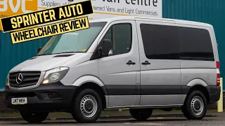 Mercedes Sprinter Automatic Wheelchair Access Detailed Walk & Talk Review