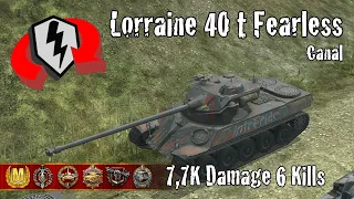 Lorraine 40 t Fearless  |  7,7K Damage 6 Kills  |  WoT Blitz Replays