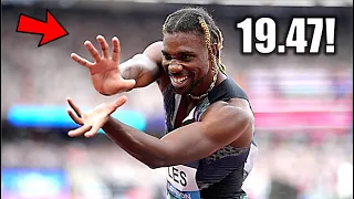 Noah Lyles Just THREW DOWN EPIC TIME IN 200 Meter Dash!! || 2023 Diamond League London