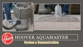 Hoover S4402 Aquamaster 3 in 1 Vacuum Cleaner  Review & Demonstration