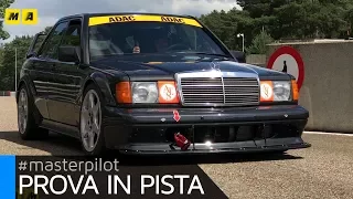 Mercedes 190E 2.5-16 EVOLUTION II , leggendaria. | Prova in pista