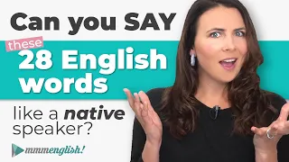 Pronounce English Words Correctly! SILENT SYLLABLES 🤫