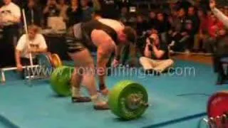 Andy Bolton deadlifts