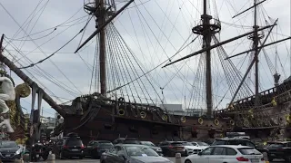 Pirate Ship “Neptune” Genova, Italy | Visita Galeone “Neptune” | Pirates Of The Caribbean Style Ship