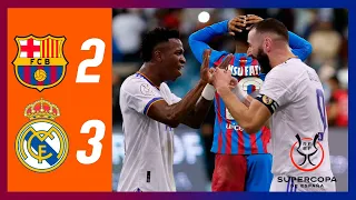 ⚽RESUMEN | FC Barcelona 2-3 Real Madrid CF | Supercopa de España 2022