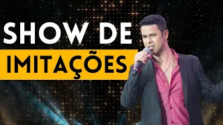 Fabiano Juffu impressiona Faustão com imitações