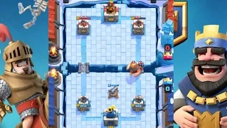Play defense and WIN how to against Giant, wizard and mini pekka