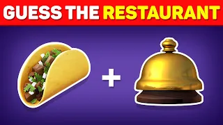 Guess the Fast Food Restaurant by Emojis