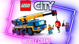 LEGO City 60324 Mobile Crane Speed Build - Mr Bricksky