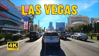 Driving Las Vegas, Nevada | USA [4K UHD 60fps] Dec 2021 Holidays