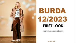 Burda 12/2023 & Burda Magazine December 2023 First Look